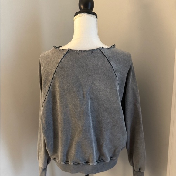 Don't Ask Why Destroyed Sweatshirt Boxing gloves   Crop length Size L - Picture 4 of 8